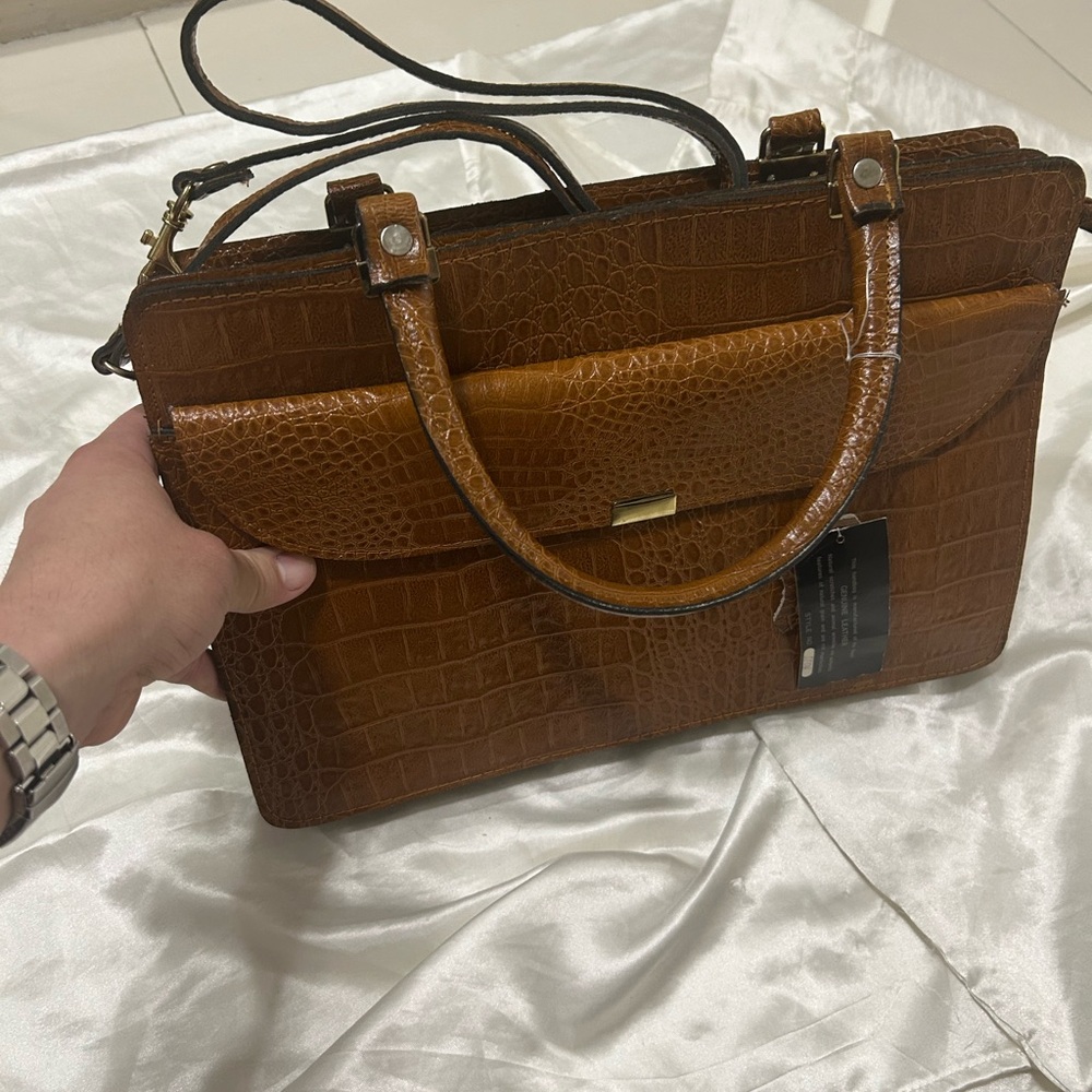 Alligator Leather Bag